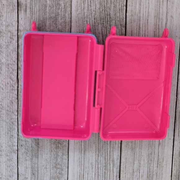 Barbie Pink Toy Replacement Passport Suitcase No Acessories Mattel - Picture 7 of 7